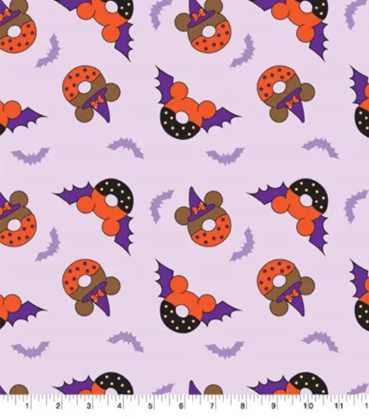 Disney Foods Halloween Donut Cotton Fabric by Disney | Joann x Ribblr