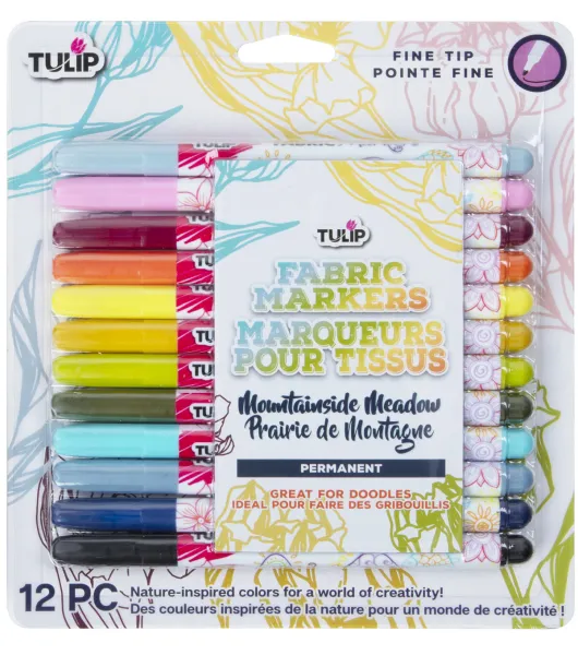 Tulip Fine Marker 12pk Mountainside by Tulip