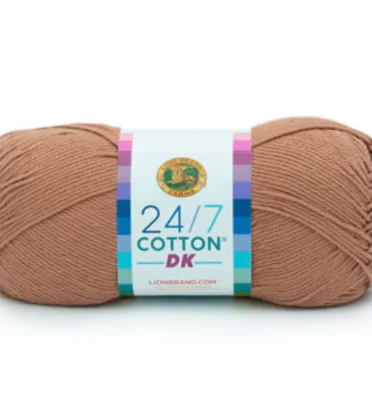 Lion Brand 24/7 Cotton Yarn-Terracotta