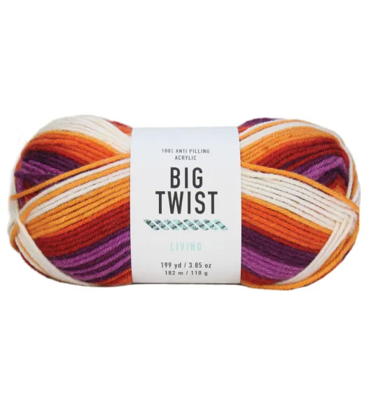 4oz Medium Weight Anti Pilling Acrylic 199yd Living Yarn by Big Twist by  Big Twist | Joann x Ribblr