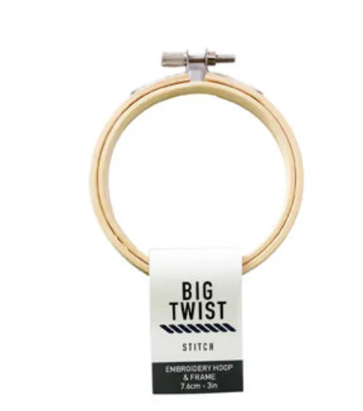 3” Embroidery Hoop by Big Twist by Big Twist