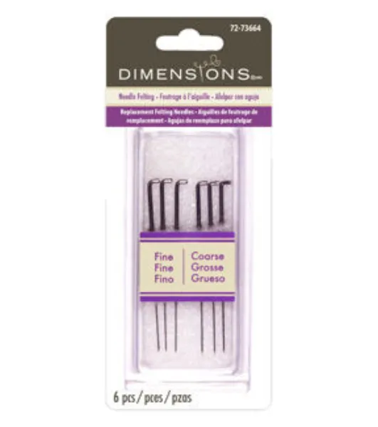 Dimensions 6ct Feltworks Replacement Needle Felting Needles