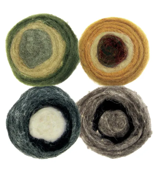 Dimensions 12ct Soft Shade Meadow Needle Felting Wool Balls