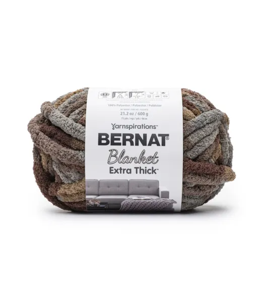 Bernat Blanket Extra Yarn, Vapor Gray