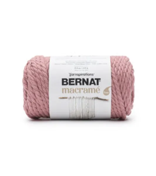 Bernat Macrame 44yds Charcoal Super Bulky Cotton Clearance Yarn by Bernat |  Joann x Ribblr