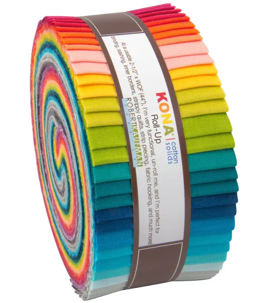 Robert Kaufman Kona Cotton Elizabeth Hartman 40Piece Cotton Fabric Roll by Kona Cotton Joann