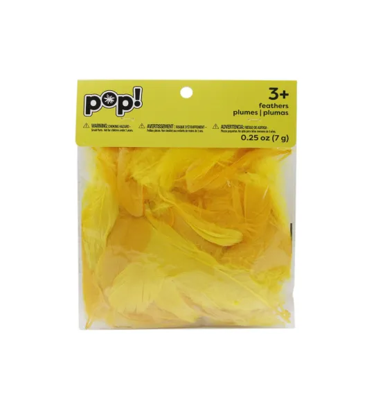 POP! Goose Coquille Tonal Yellow Feathers 0.25oz by POP!