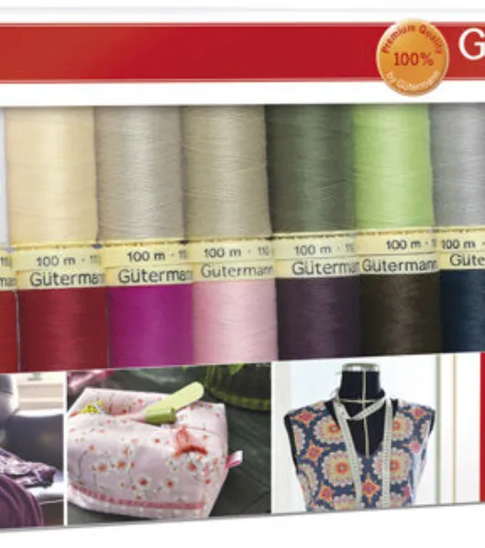 Gutermann Sew-All Polyester Thread Set - 20 Spools-Basics by Gutermann