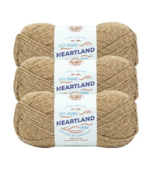 A Look at Lion Brand Heartland Yarn – 99% Coffee