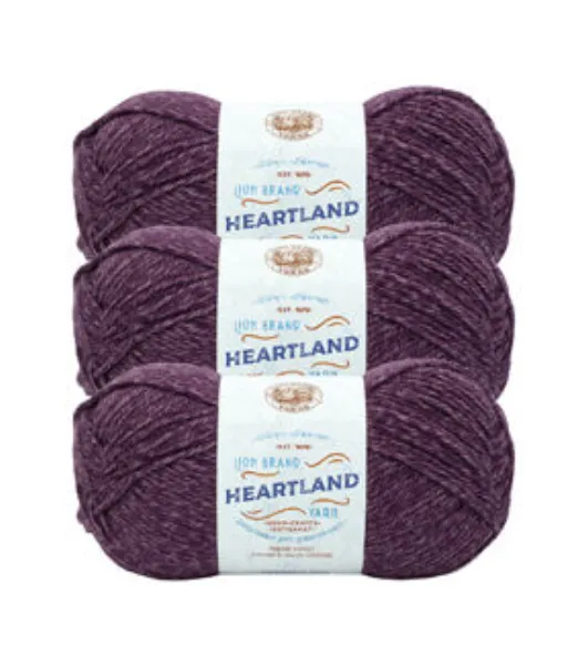 Lion Brand Heartland Yarn - Mount Rainier