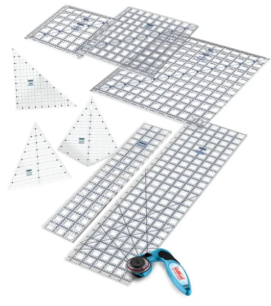  TrueCut Quilting Ruler Bundle