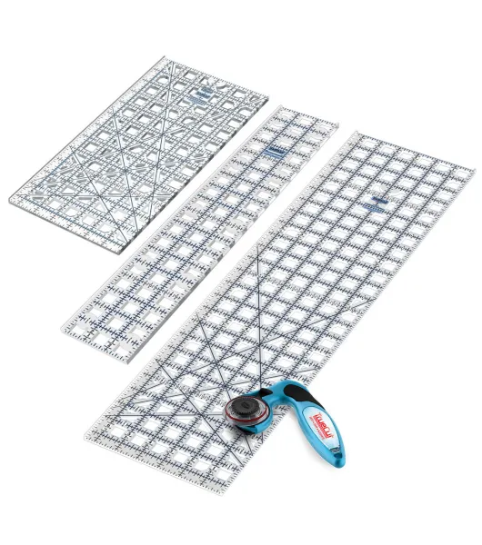 TrueCut Rectangle Ruler With My Comfort Cutter by TrueCut