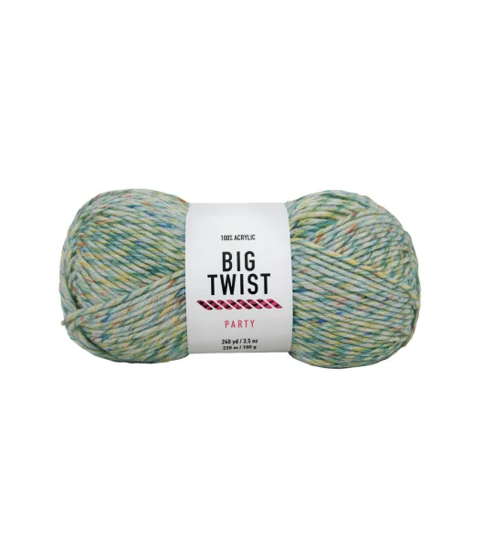 Medium Weight Acrylic Party Yarn by Big Twist