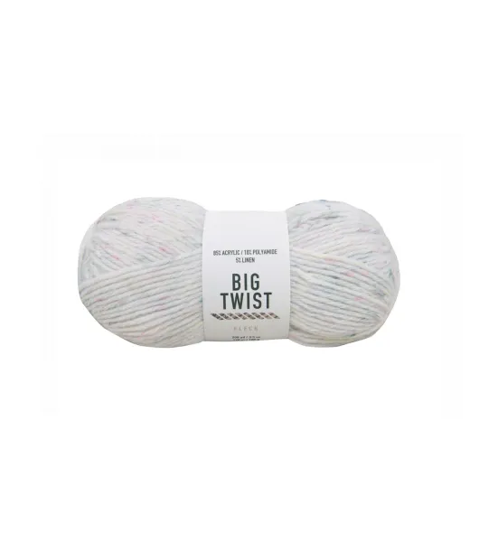 Big Twist 2oz Medium Weight Cotton Blend 107yd Yarn - White - Big Twist Yarn - Yarn & Needlecrafts