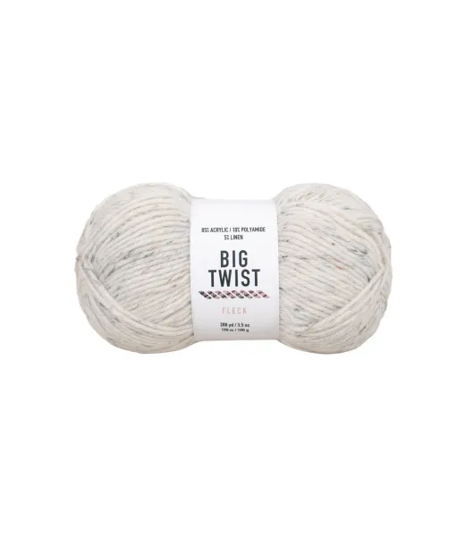 Big Twist 2oz Medium Weight Cotton Blend 107yd Yarn - White - Big Twist Yarn - Yarn & Needlecrafts