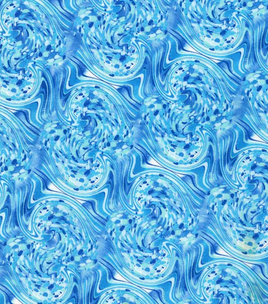 Robert Kaufman Blue Glassworks Cotton Fabric by Keepsake Calico by