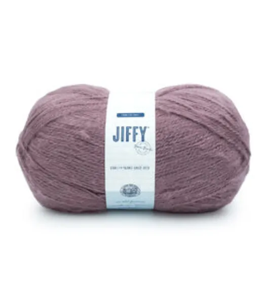 NEW YARN Lion Brand JIFFY YARN Review 