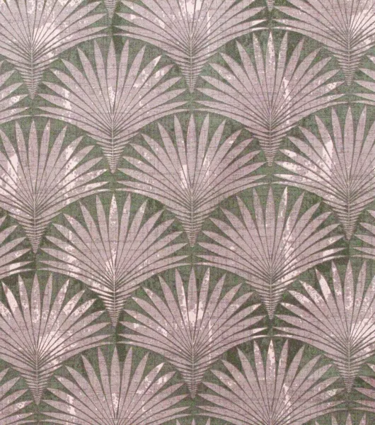 Black And Silver Large Scale Leaves Upholstery Fabric By The Yard