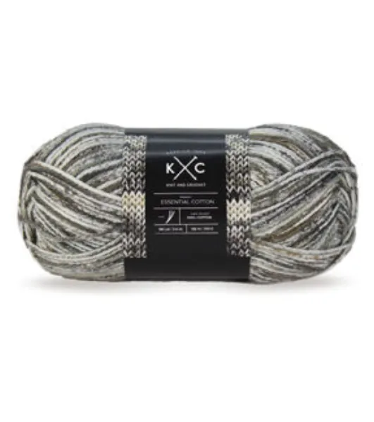 180yds Essential Light WeightCotton Yarn by K+C