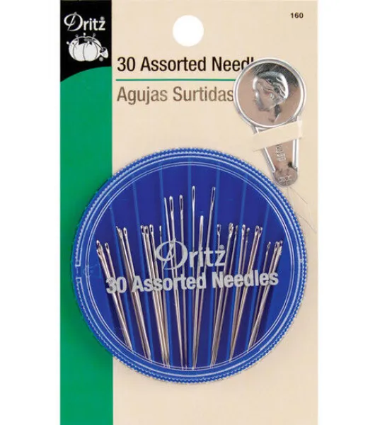 Dritz Assorted Hand Needles, 30 Needles by Dritz