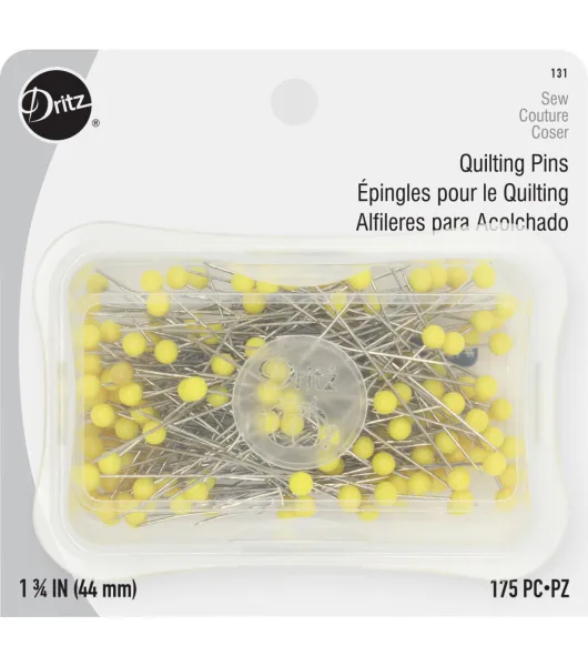 SINGER ProSeries Ball Head Quilting Pins in Flower Case Size 28 200ct by  Singer