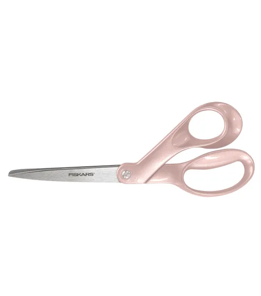 Fiskars 8” Metallic Pink Scissors by Fiskars