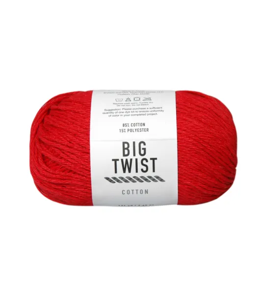 4oz Medium Weight Anti Pilling Acrylic 199yd Living Yarn by Big Twist -  Cream - Yahoo Shopping