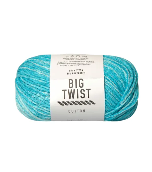 10pk Solid Aqua Medium Weight Acrylic 380yd Value Yarn by Big Twist by Big  Twist | Joann x Ribblr