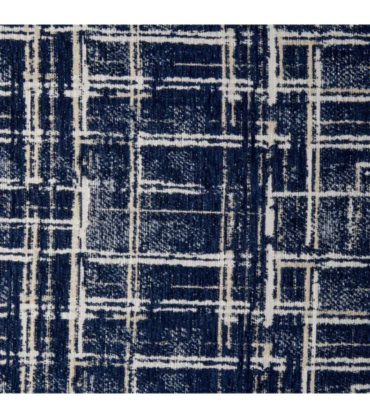 Thomasville Textured Yarn Dyed Plaid Chenille Fabric by Thomasville