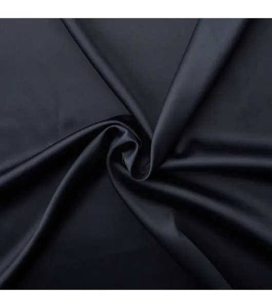 Stretch crepe fabric - black