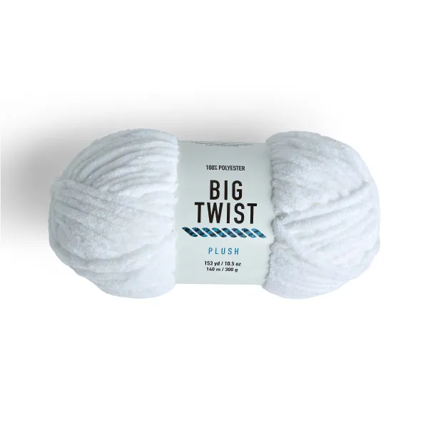 10.5oz Super Bulky Polyester 153yd Plush Yarn by Big Twist by Big Twist