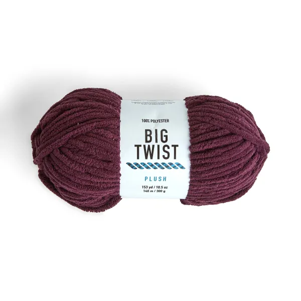 10.5oz Super Bulky Polyester 153yd Plush Yarn by Big Twist by Big Twist |  Joann x Ribblr