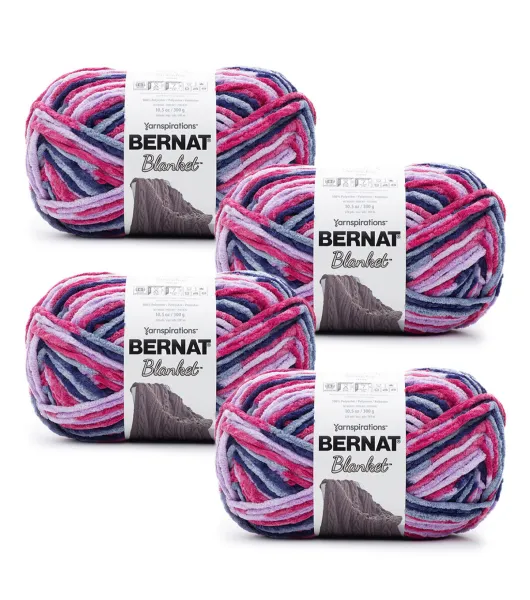 Bernat Blanket Big Ball Yarn Tourmaline