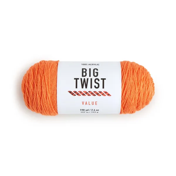 4pk Solid Gold Medium Weight Acrylic 380yd Value Yarn by Big Twist by Big  Twist | Joann x Ribblr