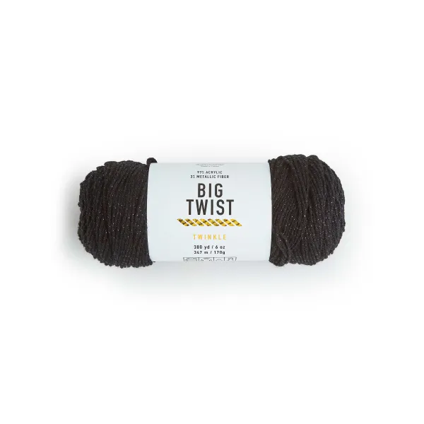 6oz Medium Weight Acrylic Blend 380yd Twinkle Yarn by Big Twist