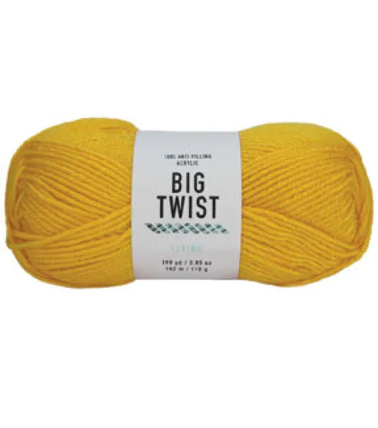 Big Twist 4oz Medium Weight Anti Pilling Acrylic 199yd Living Yarn - Authentic - Big Twist Yarn - Yarn & Needlecrafts