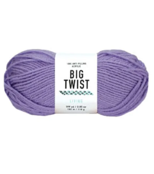 4oz Medium Weight Anti Pilling Acrylic 199yd Living Yarn by Big Twist