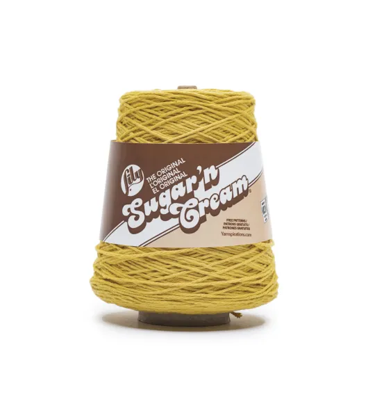 Lily Sugar'n Cream Yarn - Country Yellow