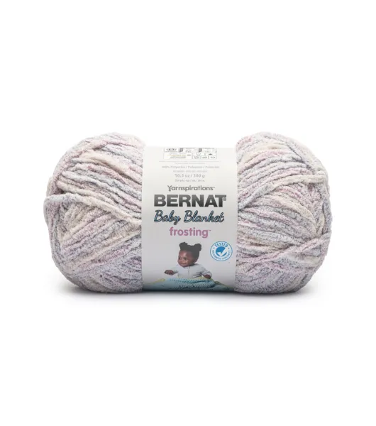 Bernat 8.8oz Super Bulky Polyester Plush Blanket Yarn by Bernat