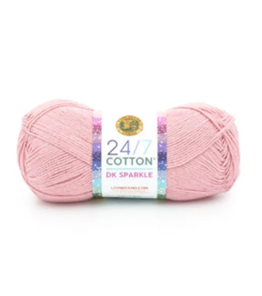 Lion Brand 24/7 Cotton 186yds Worsted Cotton Yarn, JOANN