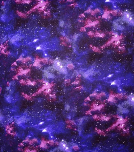 Purple Galactic Blender Quilt Cotton Fabric by Keepsake Calico by Joann