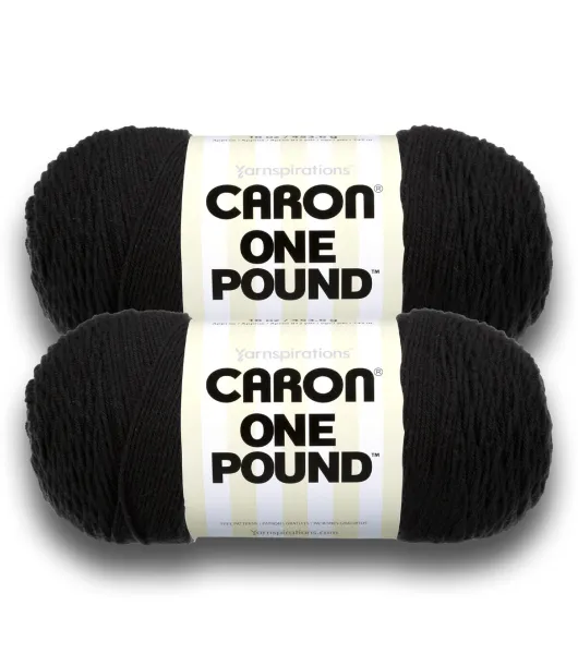 Multipack of 12 - Caron One Pound Yarn-Medium Grey Mix, 12