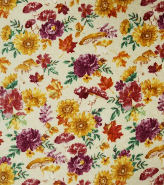 Sunflower fabric summer floral from Brick House Fabric: Novelty Fabric