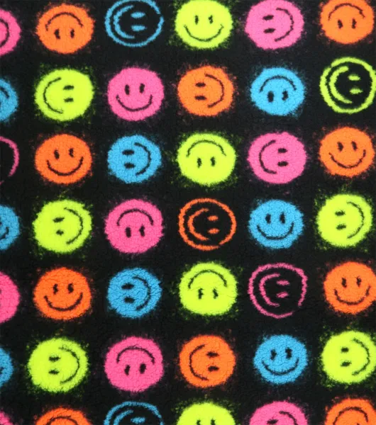 Red/Orange/Yellow/Green/Blue/Purple/Pink with Black Smiley Face Beads –  TinySupplyShop