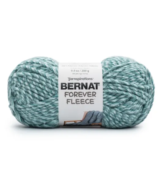 Bernat Forever Fleece Yarn-Rumpus Red