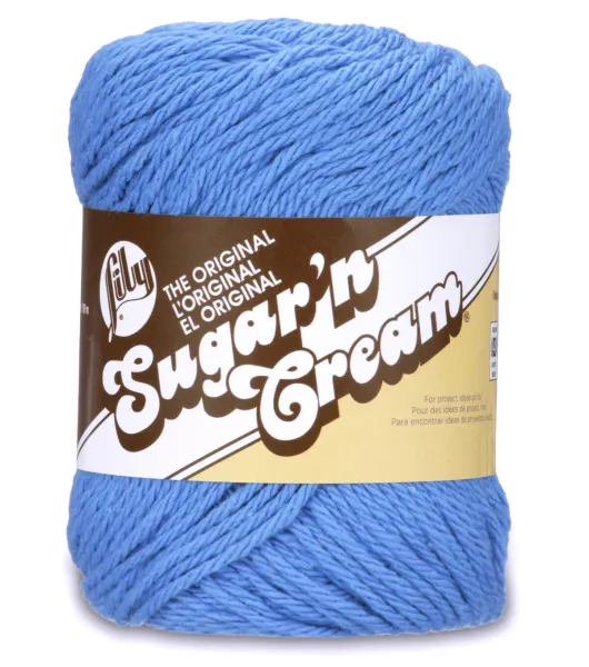 Lily Sugar 'N Cream The Original Solid Yarn, 2.5oz, Medium 4 Gauge, 100%  Cotton - Yellow - Machine Wash & Dry