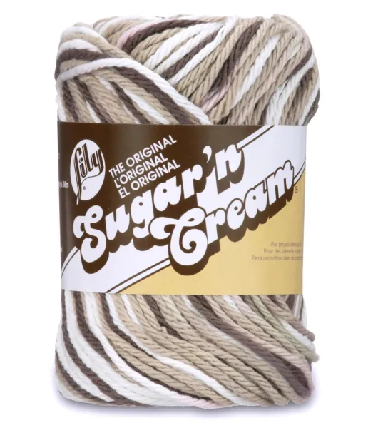 Lily Sugar'n Cream Yarn - Ombres Super Size Damask