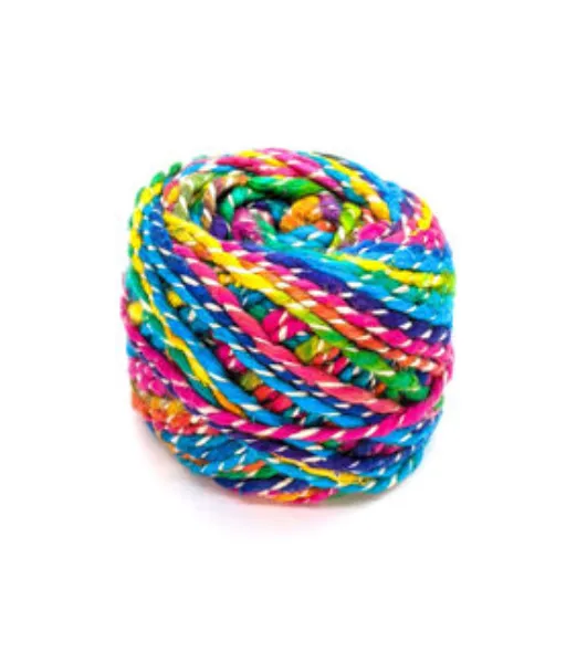 Darn Good Yarn Fancy Twist Silk Worsted Rainbow Yarn by Darn Good Yarn |  Joann x Ribblr