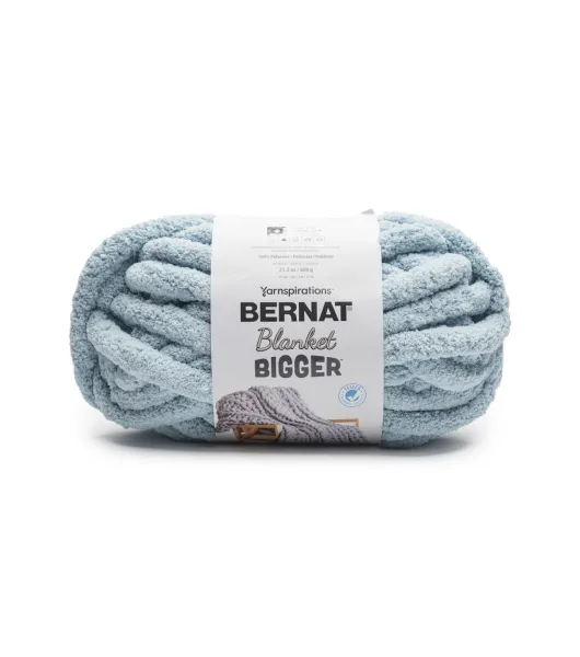 How to Hand Knit a Blanket With Bernat Blanket Big Yarn 