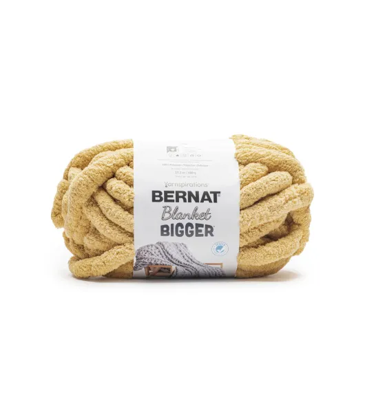 Bernat Blanket Extra Yarn  This jumbo weight yarn results in a